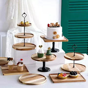 Bandeja para Doces de Madeira Suporte para Doces Bandeja para Doces de Madeira Suporte para Doces Bellaffina 