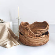 Cesta de Vime em Rattan Feita a Mão Cesta de Vime em Rattan Feita a Mão Bellaffina 