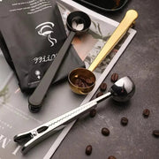 Colher para Café com Presilha Inox Prendedor de Embalagem Colher para Café com Presilha Inox Prendedor de Embalagem Bellaffina 