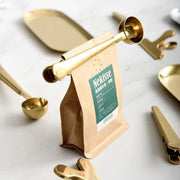 Colher para Café com Presilha Inox Prendedor de Embalagem Colher para Café com Presilha Inox Prendedor de Embalagem Bellaffina 