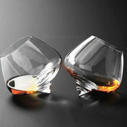 Copo de Whisky Cristal Barriga Rotativo Copo de Whisky Cristal Barriga Rotativo Bellaffina 