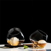Copo de Whisky Cristal Barriga Rotativo Copo de Whisky Cristal Barriga Rotativo Bellaffina 