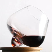 Copo de Whisky Cristal Barriga Rotativo Copo de Whisky Cristal Barriga Rotativo Bellaffina 