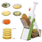 Cortador e Fatiador de Alimentos Multifuncional Cortador e Fatiador de Alimentos Multifuncional Bellaffina 