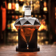 Decanter de Vinho e Whisky Vidro Diamante Decanter de Vinho e Whisky Vidro Diamante Bellaffina 