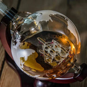 Decanter Whisky Globo Conjunto Recipiente de Vidro Decanter Whisky Globo Conjunto Recipiente de Vidro Bellaffina 