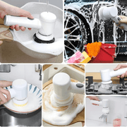 Escova de Limpeza Multifuncional 5 em 1 Para Cozinha e Banheiros Escova de Limpeza Multifuncional 5 em 1 Para Cozinha e Banheiros Bellaffina 