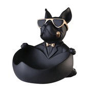 Escultura Decorativa Bulldog Francês Escultura Decorativa Bulldog Francês Bellaffina 