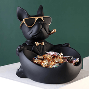 Escultura Decorativa Bulldog Francês Escultura Decorativa Bulldog Francês Bellaffina 