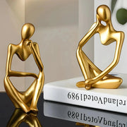 Estátua Decorativa O Pensador Estátua Decorativa O Pensador Bellaffina 