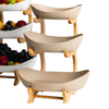 Fruteira de Mesa Cesta de Fruta Bambu Fruteira de Mesa Cesta de Fruta Bambu Bellaffina 