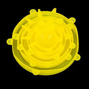 Kit de 6 Tampas de Silicone Reutilizáveis e Sustentáveis! Tampas de Silicone Sustentáveis e Reutilizáveis Bellaffina 