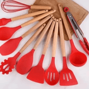 Kit de Utensílios de Cozinha de Silicone com 12 Peças Kit de Utensílios de Cozinha de Silicone com 12 Peças Bellaffina 