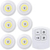 Kit Luminárias LED sem fio com Controle Remoto Kit Luminárias LED sem fio com Controle Remoto Bellaffina 6 Luminárias 