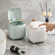 Lixeira de Mesa Luxo Decorativa Lixeira de Mesa Luxo Decorativa Bellaffina 