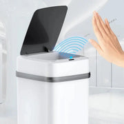 Lixeira para Banheiro e Cozinha Automática com Sensor 13L Lixeira Inteligente com Sensor Automático Bellaffina 