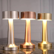 Luminária de Mesa LED Decoração Retrô Recarregável Luminária de Mesa LED Decoração Retrô Recarregável Bellaffina 