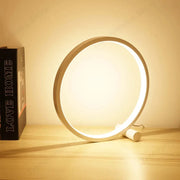 Luminária de Mesa LED USB Alumínio Moderna Touch Luminária de Mesa LED USB Alumínio Moderna Touch Bellaffina Branco 25CM | Luz Quente | Touch 