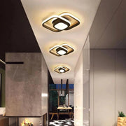 Luminária de Teto LED com Design Losangular Para Quarto e Sala Luminária de Teto LED com Design Losangular Para Quarto e Sala Bellaffina 
