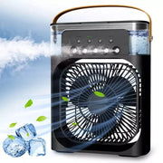 Mini Ventilador e Umidificador Portátil Mini Ventilador e Umidificador Portátil Bellaffina Preto 