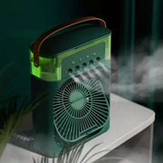 Mini Ventilador e Umidificador Portátil Mini Ventilador e Umidificador Portátil Bellaffina Verde 