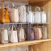 Organizador de Bolsa Acrílico com Divisória Organizador de Bolsa Acrílico com Divisória Bellaffina 