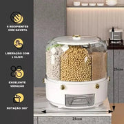 Organizador e Dispensador de Alimentos e Cereais Organizador e Dispensador de Alimentos e Cereais Bellaffina 