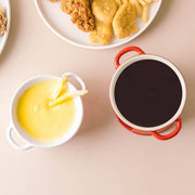 Panela de Fondue de Queijo e Chocolate Cerâmica Panela de Fondue de Queijo e Chocolate Cerâmica Bellaffina 