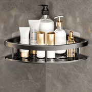 Prateleira Para Banheiro Porta Shampoo Prateleira Para Banheiro Porta Shampoo Bellaffina 1 Unidade Triangular 