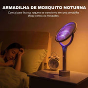 Raquete Mata Mosquito Elétrica com luz UV Raquete Mata Mosquito Elétrica com luz UV Bellaffina 