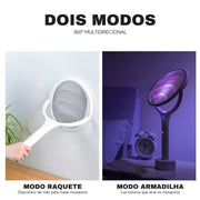 Raquete Mata Mosquito Elétrica com luz UV Raquete Mata Mosquito Elétrica com luz UV Bellaffina 