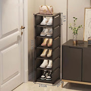 Sapateira Vertical Organizador de Sapatos Sapateira Vertical Organizador de Sapatos Bellaffina Preto - 7 Prateleiras 