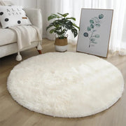 Tapete Felpudo Redondo Branco Tapete Felpudo Redondo Branco Bellaffina 60x60cm 